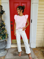 PRETTY IN PINK TOP
