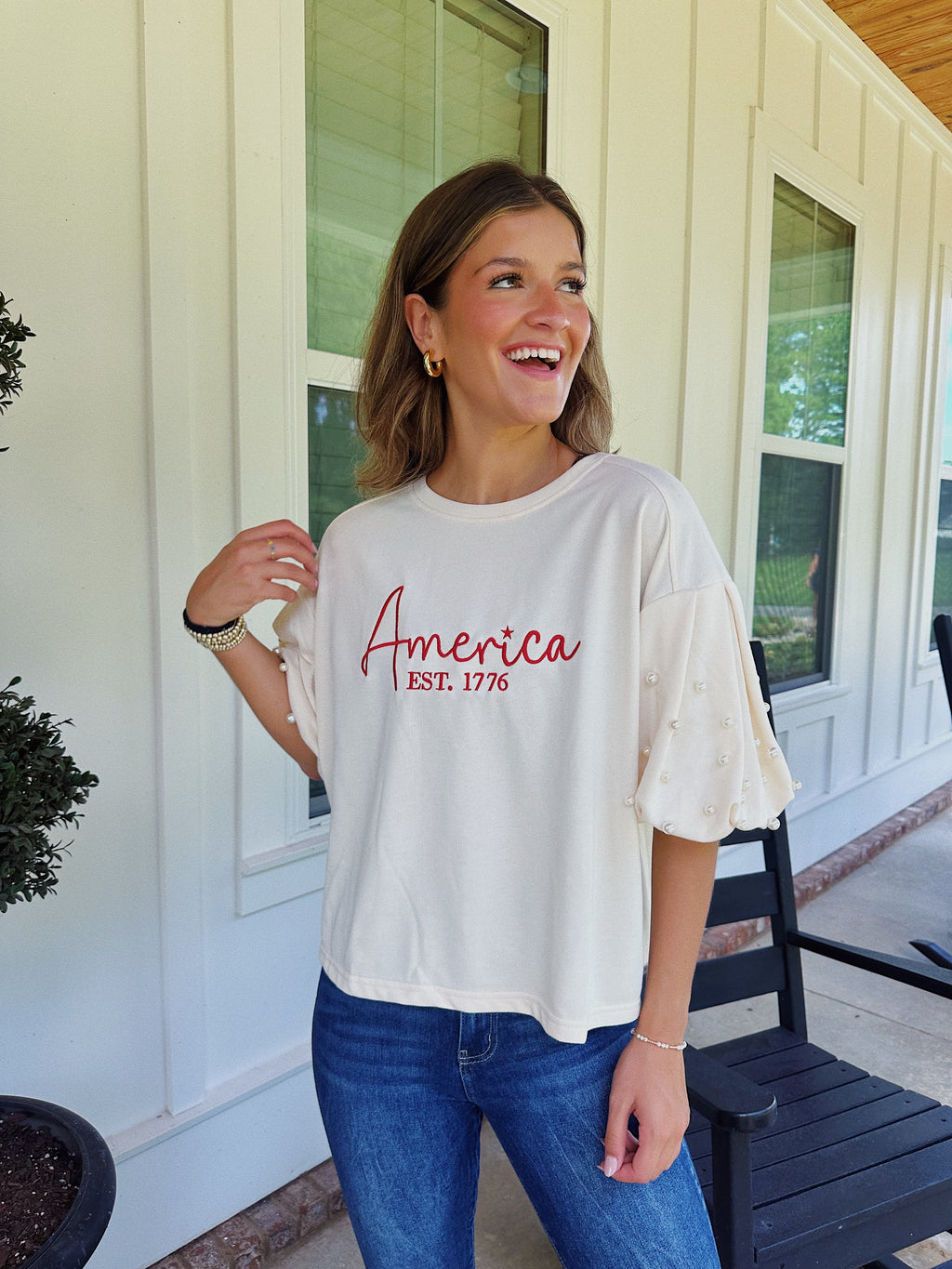 ALL AMERICAN GIRL TOP