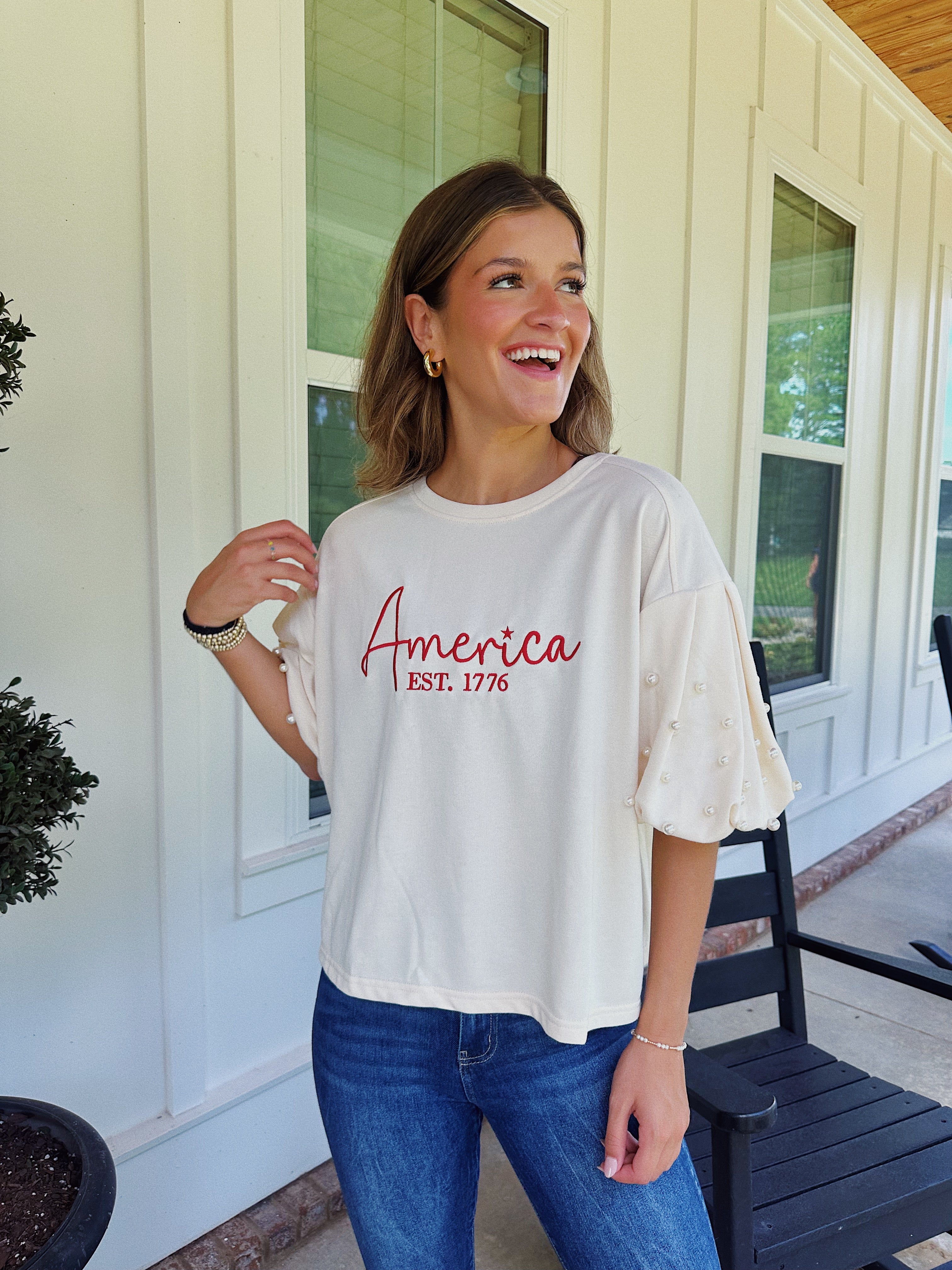 ALL AMERICAN GIRL TOP