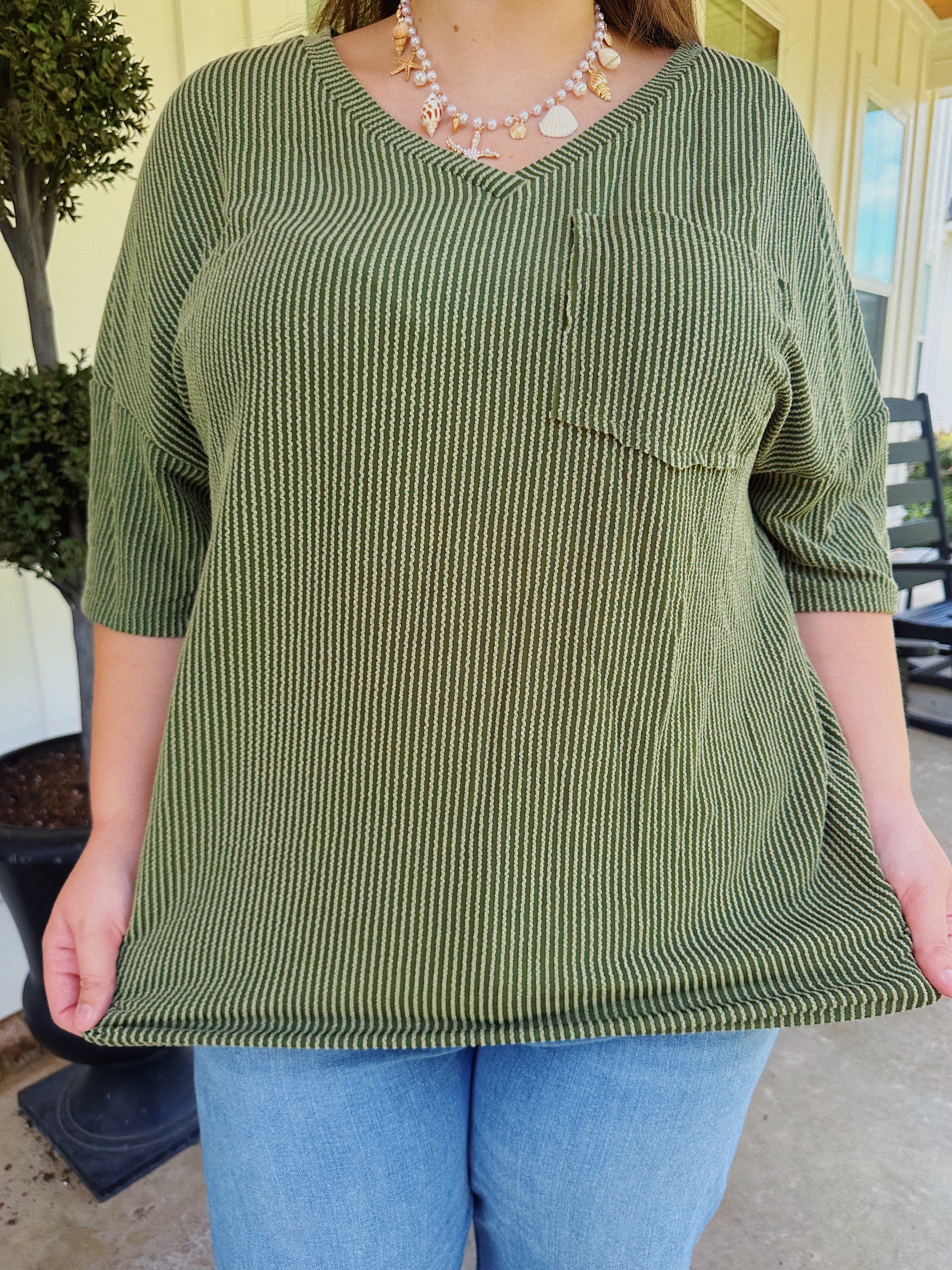 SUNDAY TOP // OLIVE