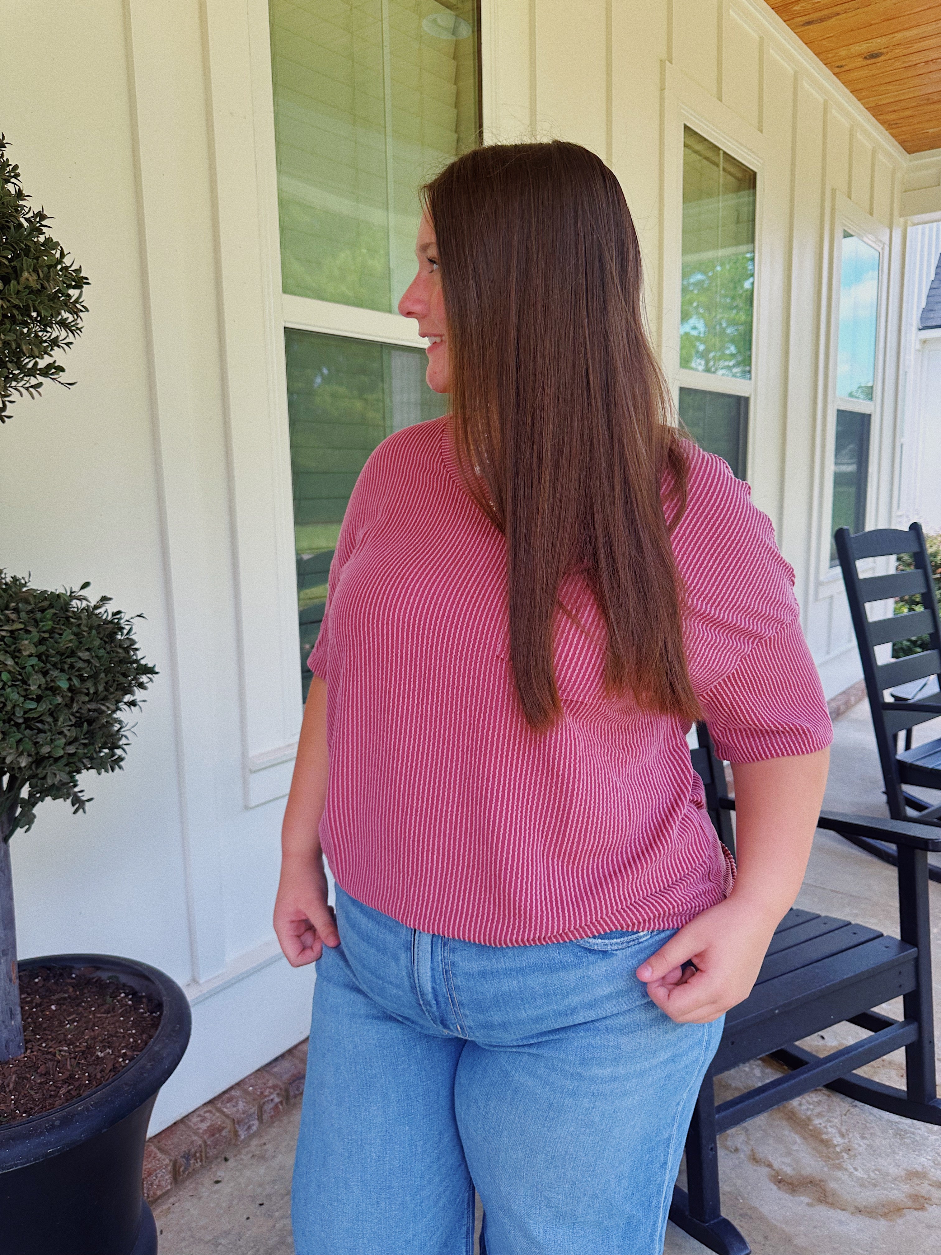 SUNDAY TOP // MAUVE