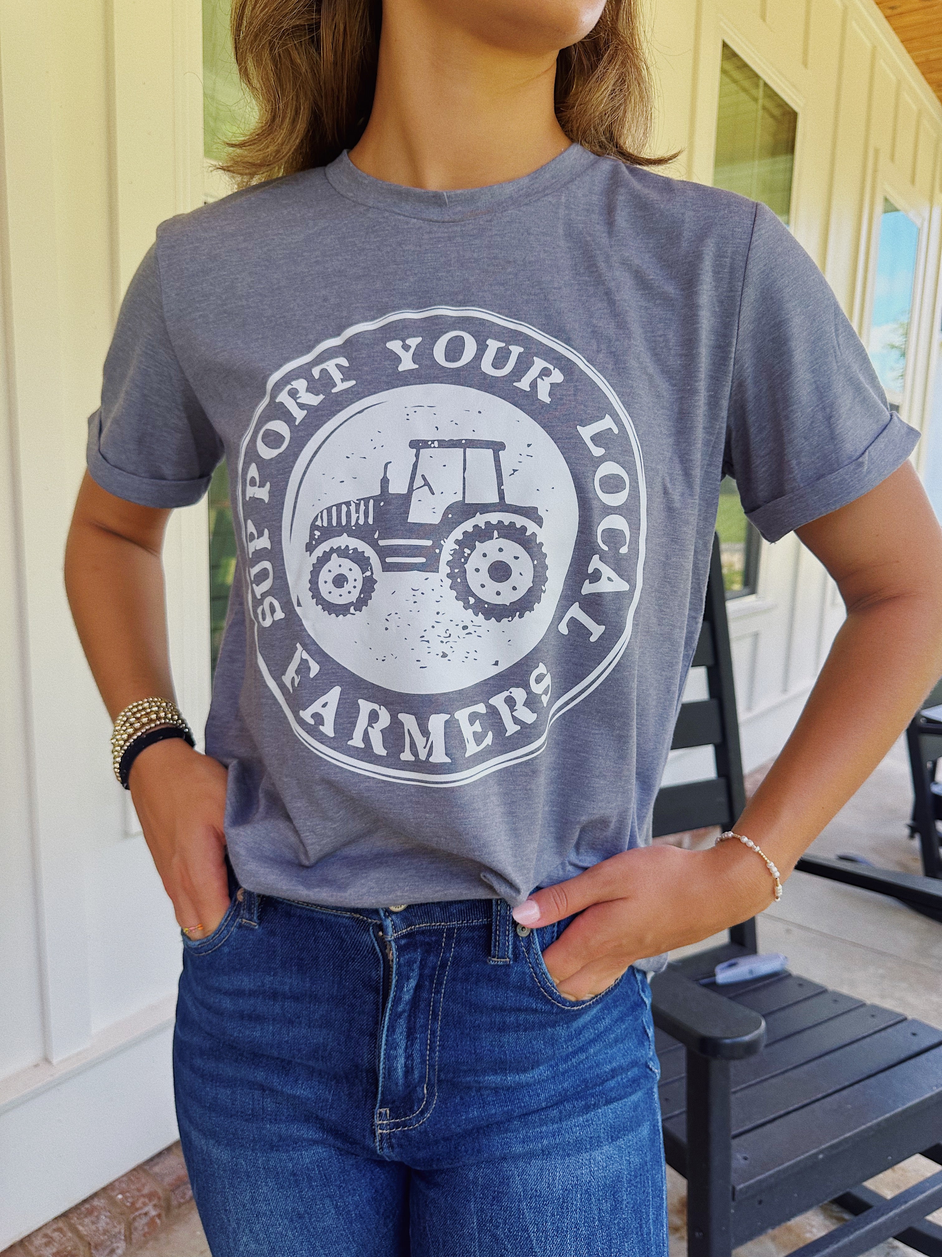 SUPPORT LOCAL FARMERS TEE