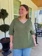 SUNDAY TOP // OLIVE