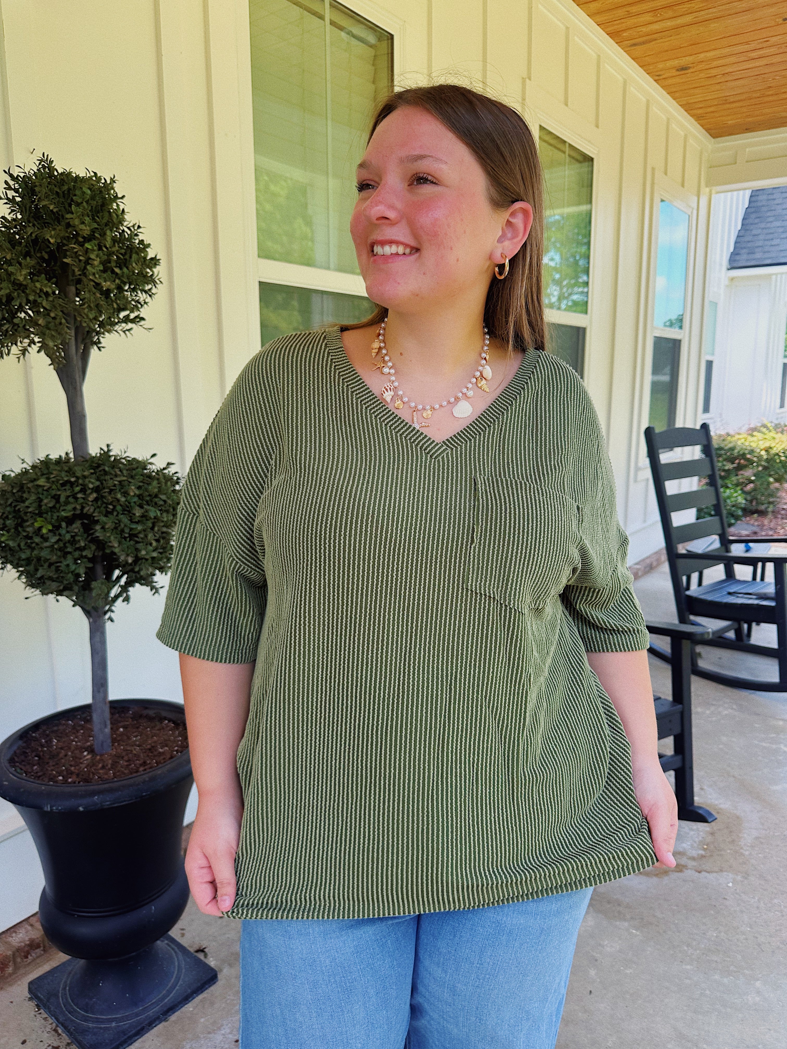 SUNDAY TOP // OLIVE