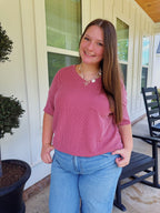 SUNDAY TOP // MAUVE