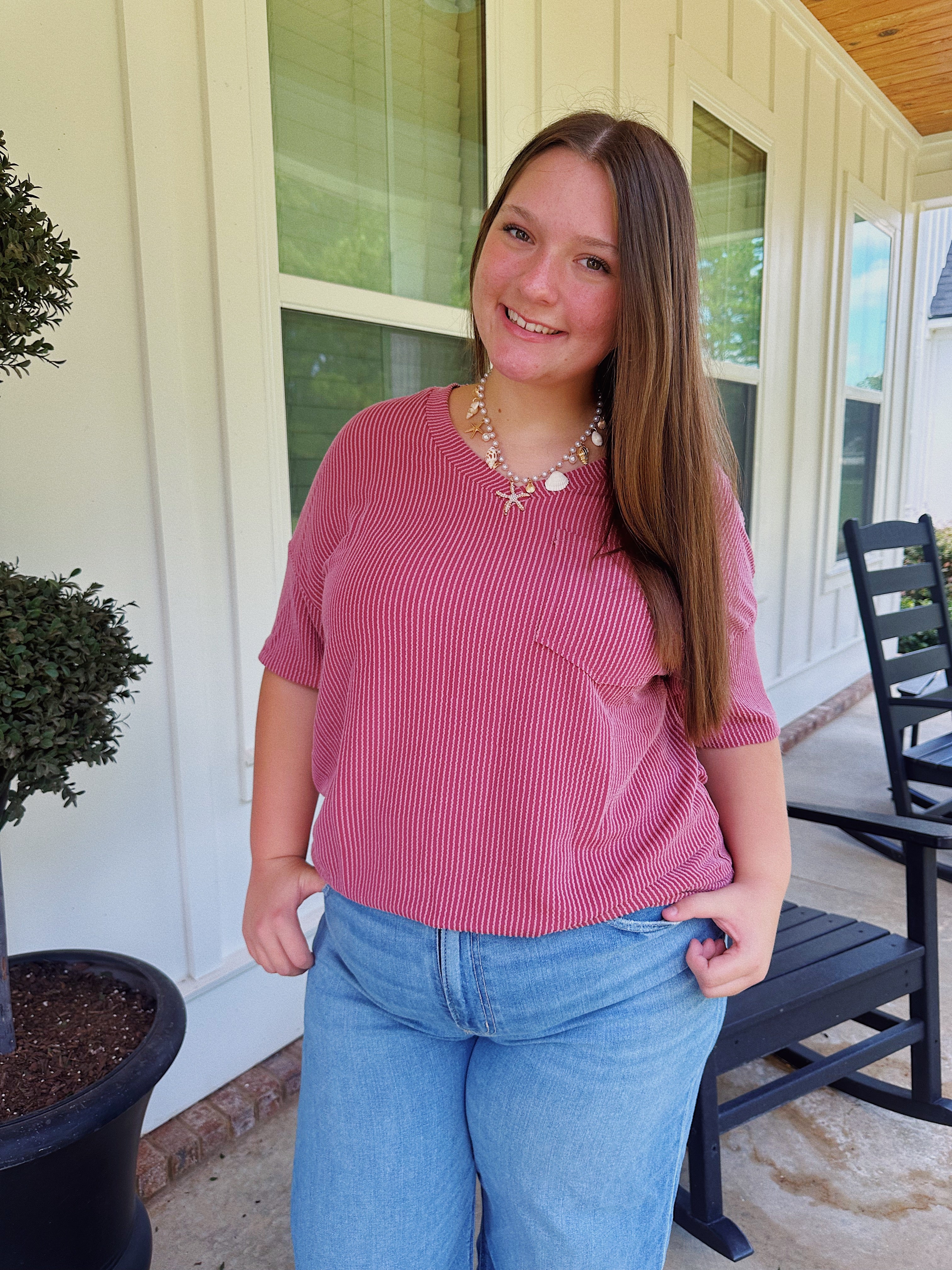 SUNDAY TOP // MAUVE