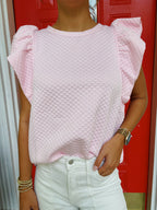 PRETTY IN PINK TOP