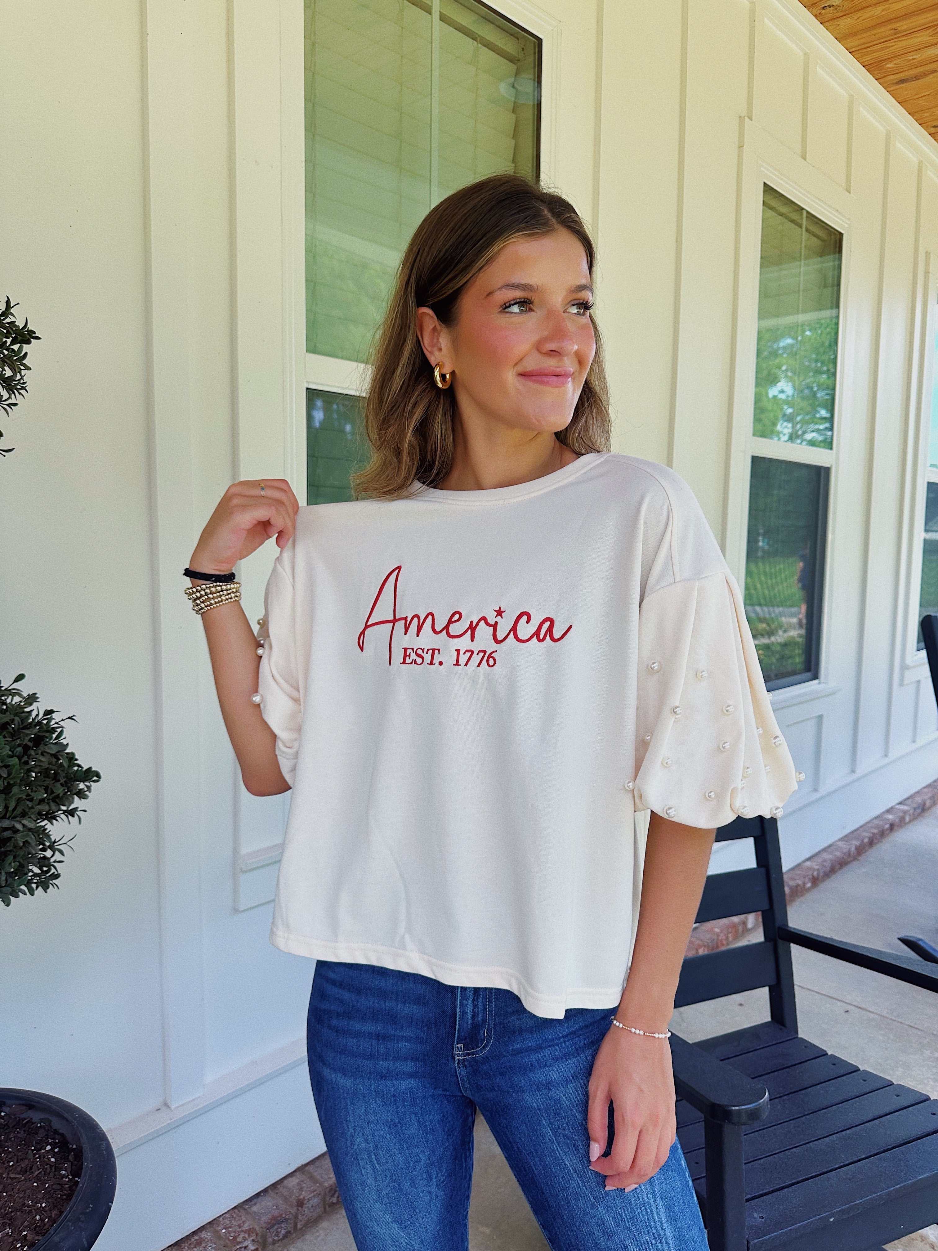 ALL AMERICAN GIRL TOP
