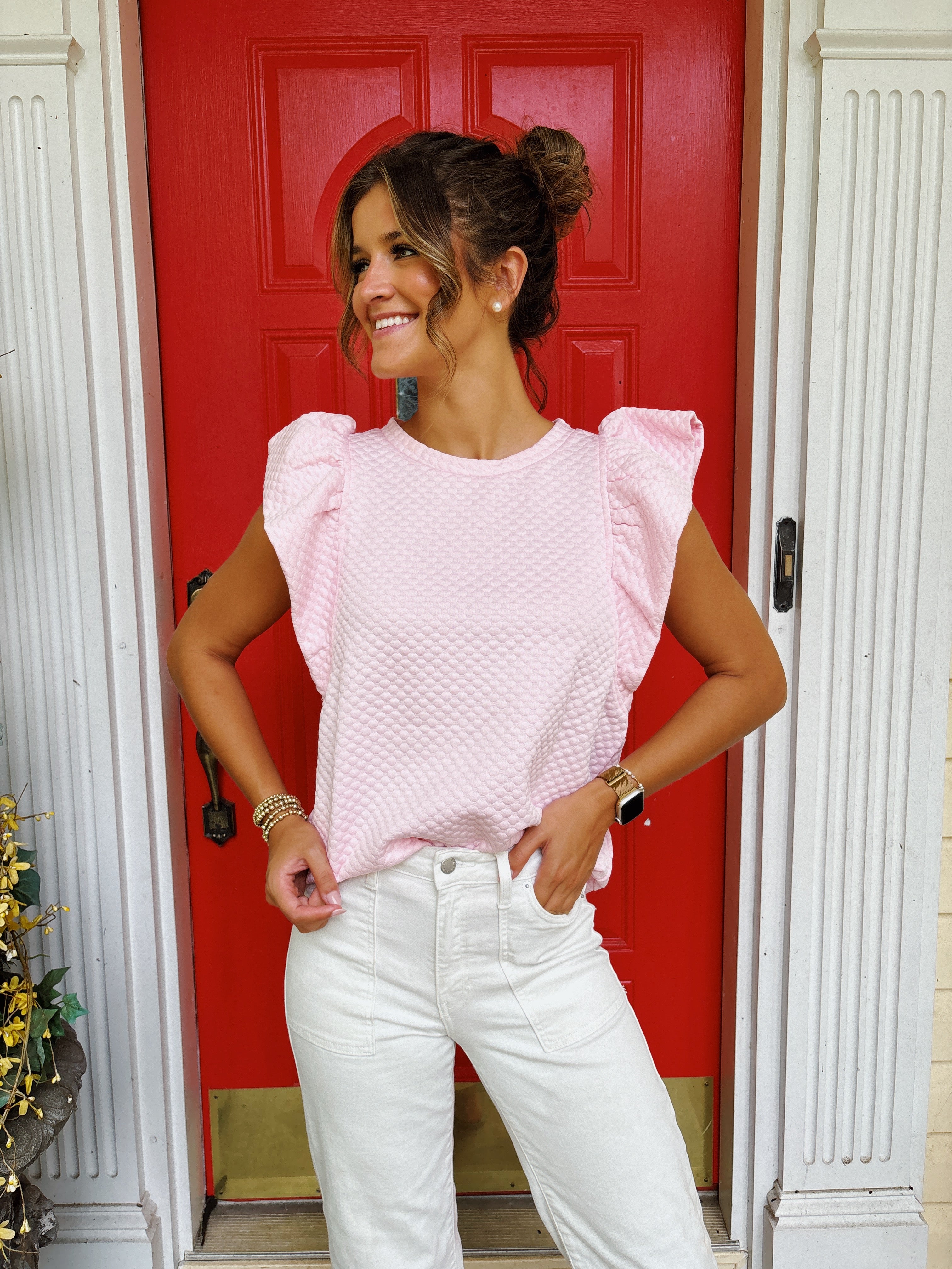 PRETTY IN PINK TOP