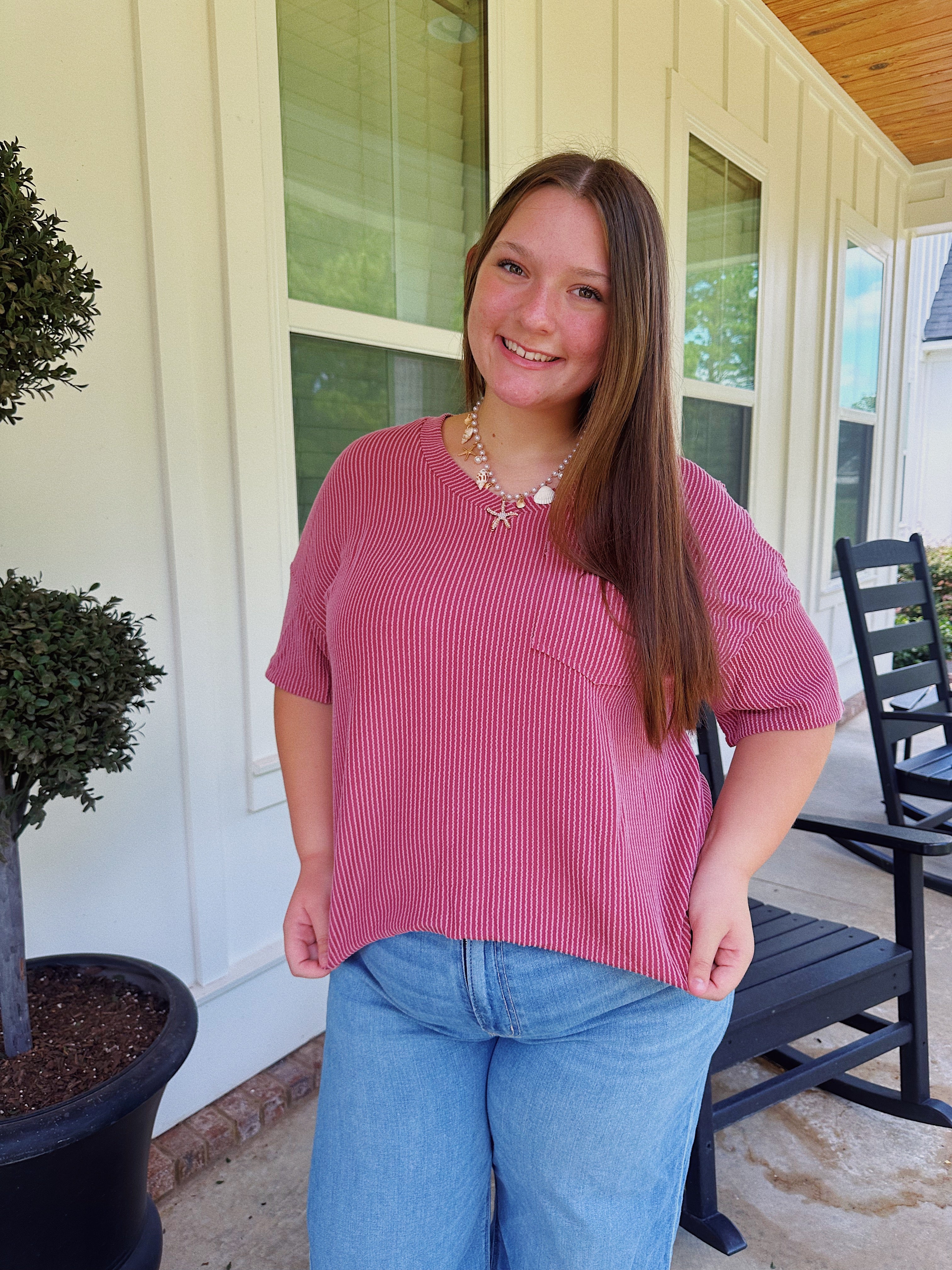 SUNDAY TOP // MAUVE