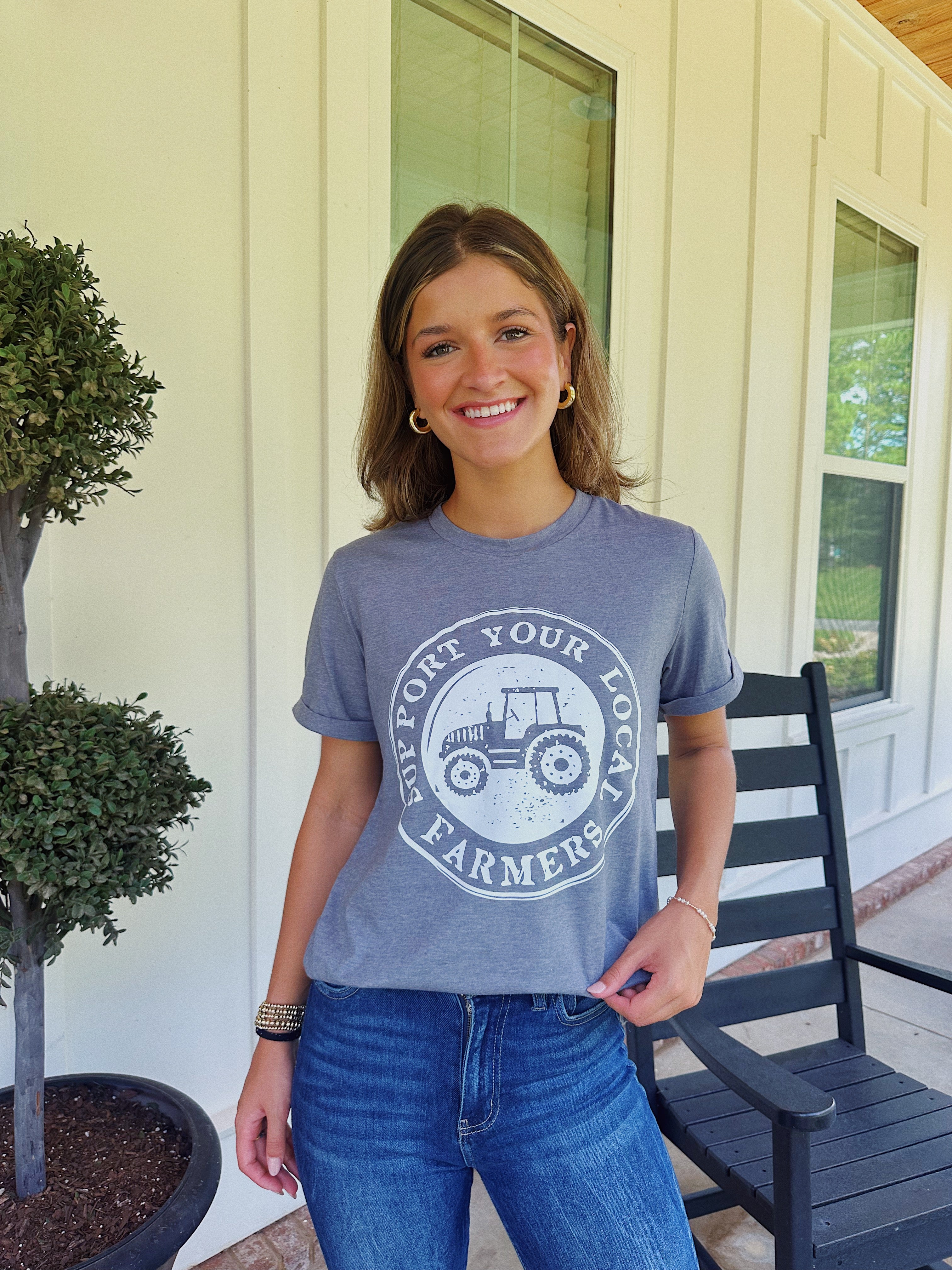 SUPPORT LOCAL FARMERS TEE