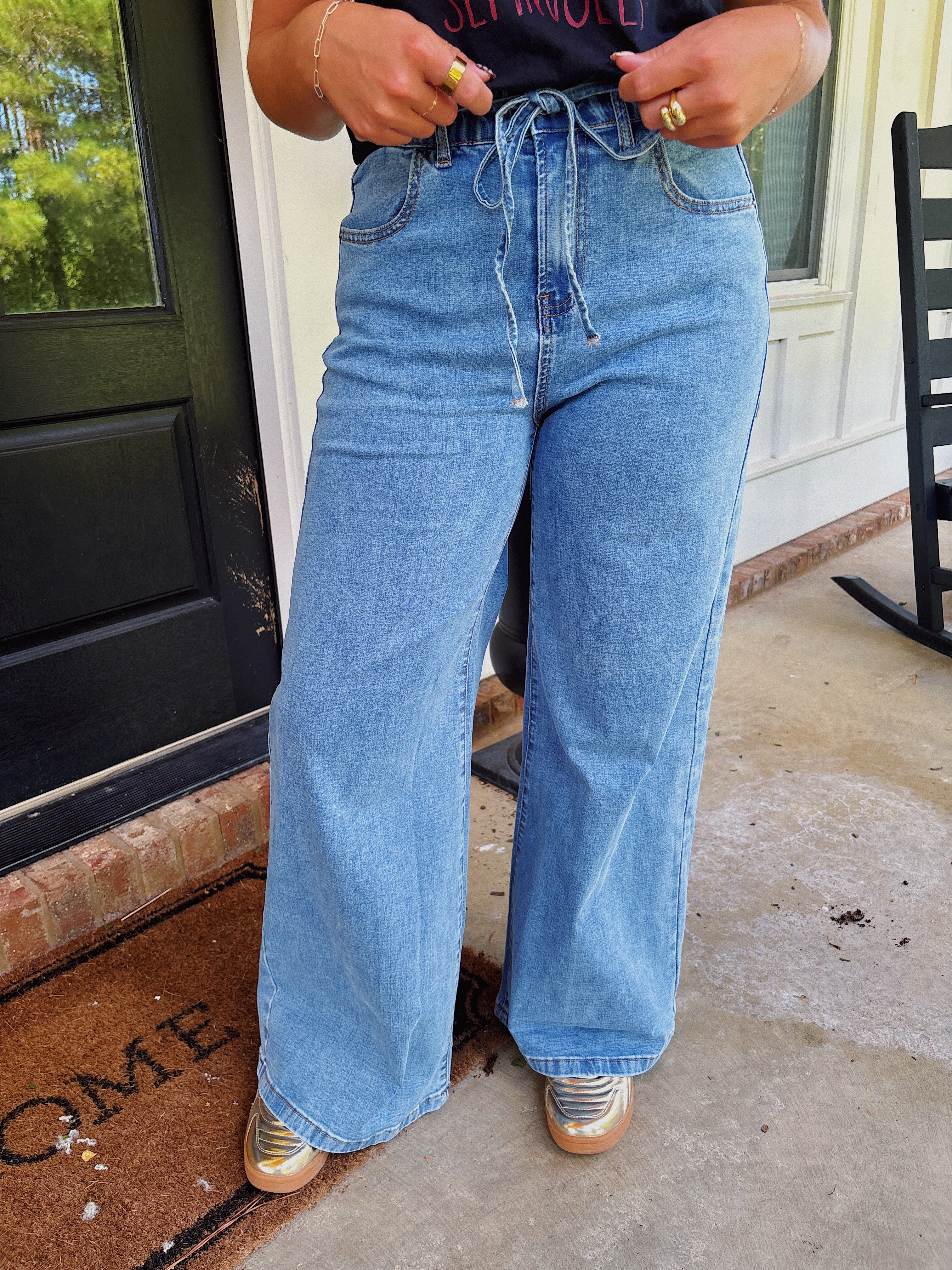 WIDE LEG JEANS